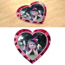 Валентинка. Фотопазл в форме сердца.