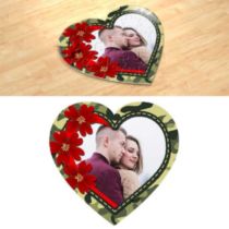 Для парня. Фотопазл в форме сердца.