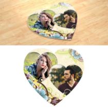 На двоих. Фотопазл в форме сердца.