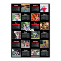 Шахи. Календар-постер