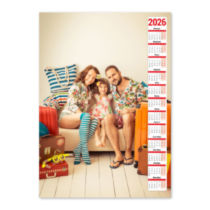 Велике фото. Вертикальний. Календар-постер