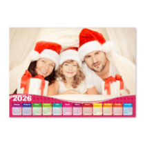 Яскравий горизонтальний. Календар-постер