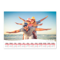 Велике фото горизонтальний. Календар-постер