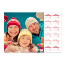 Горизонтальний. Календар-постер