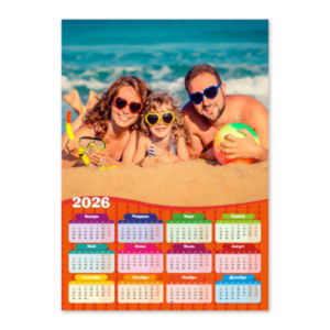 Помаранчевий. Календар-постер