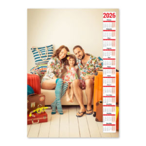 Велике фото. Вертикальний. Календар-постер